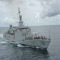 Kapal Tanpa Nahkoda Ditangkap TNI AL 