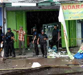 Tabung Gas Rumah Makan Meledak