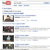 Video Gus Dur Wafat Menyeruak di YouTube