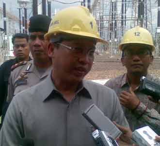 Darwin Saleh Pastikan Pasokan Listrik Aman