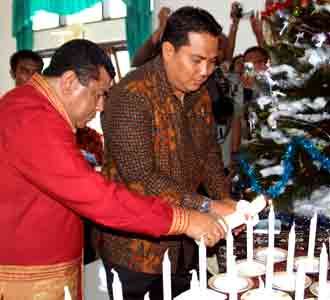 Menteri PDT Halal Bihalal di NTT