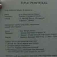 Berikan Peci Presiden RI, Gus Dur Tulis Surat Bermaterai