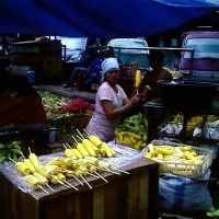 Jagung Bakar Jadi Menu Wajib Tahun Baruan