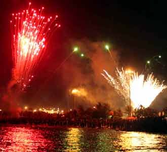 Perayaan Tahun Baru di Ancol