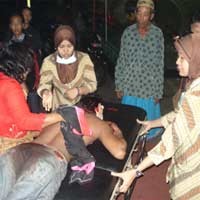 Malam Tahun Baru, Mat Sudi Dibacok Orang Tak Dikenal 