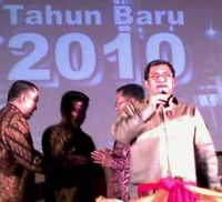 Gubernur Jabar Rayakan Tahun Baru