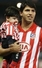 Aguero di Atletico Saja
