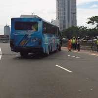 Bus Mayasari Dievakuasi, Lalin Semanggi Lancar Kembali