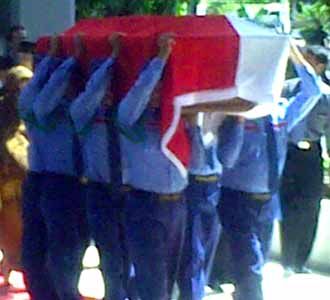 Jenazah Marwoto Tiba di DPR