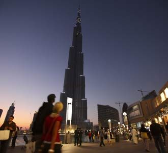Burj Dubai, Gedung Tertinggi di Dunia