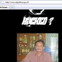 Situs Depdiknas Jadi Korban Taruhan?