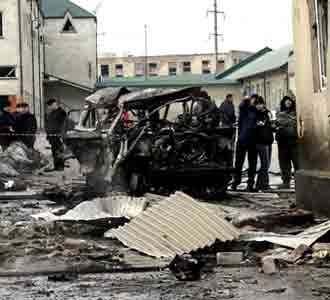 Bom Meledak di Kantor Polisi Rusia