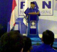 Amien Rais Buka Rakernas PAN