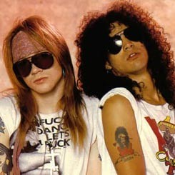 Axl Rose & Slash Tolak Reuni Guns N Roses