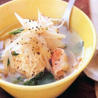 Resep Sup: Sup Tofu Bawang