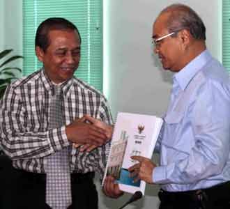 Satgas Antimafia Hukum Bertemu KY