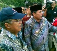 JK Tinjau Korban Banjir Pasuruhan