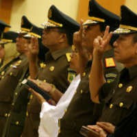 Jaksa Agung Lantik 13 Kepala Kejaksaan Tinggi