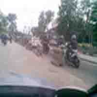 Proyek Pengecoran Jalan Otista Jakarta Menyisakan Kesan Kumuh 