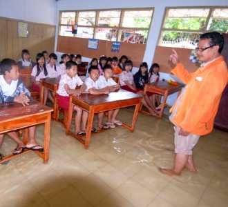 Belajar Ditengah Banjir