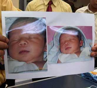 Bayi Korban Penculikan Ditemukan