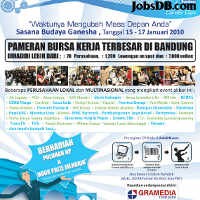 80 Perusahaan Jadi Target Pemburu Kerja di Career Expo Bandung