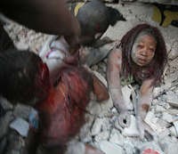 RS Haiti Dipenuhi Ribuan Mayat Korban Gempa