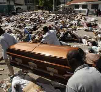 Ribuan Mayat Menumpuk di RS Haiti
