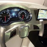 Google Earth di Dashboard Audi