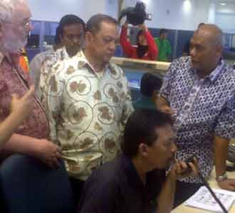 MS Hidayat Tinjau Bea Cukai Tanjung Priok