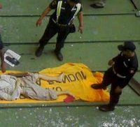 Seorang Pria Loncat dari Lantai 6 Pasar Baru 