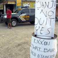 Sumur Blok Cepu Diblokir Warga 