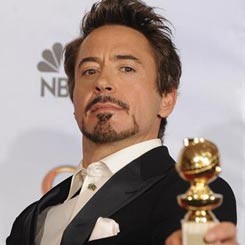 Dua Kali, Robert Downey Jr. Raih Penghargaan Golden Globe