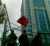 Kantor Sri Mulyani Didemo
