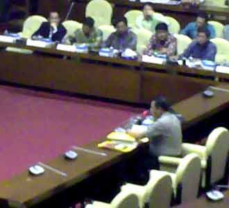 Susno Diperiksa Pansus Century