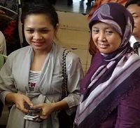 Andien Datangi Polisi