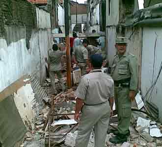 Bangli di Brandgang Bogowonto Ditertibkan