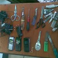 Rutan Kebon Waru Disidak, Puluhan Benda Terlarang Ditemukan