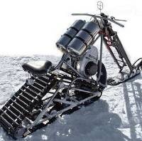 Dari Sampah Jadi Harley-Davidson Salju