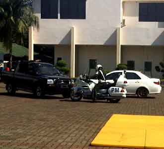 Simulasi Pengamanan Presiden