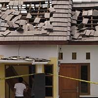 Ledakan Gas Rusakkan Rumah