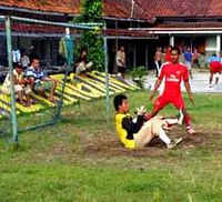 Napi Berolahraga di Nusakambangan