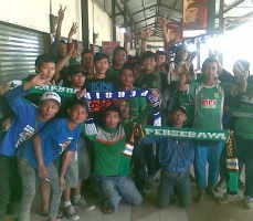 Bonek Ngaku Was-was Melintasi Solo