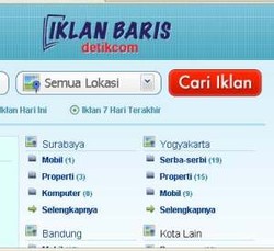 Iklan Baris detikcom, Rp 30 Ribu Saja!