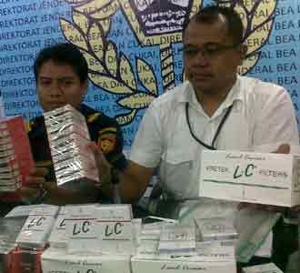 Rokok dan Tembakau Ilegal Disita