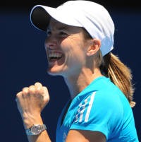 Tekuk Petrova, Henin ke Semifinal