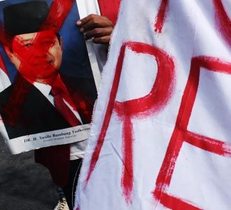 Aksi di Jalan Diponegoro