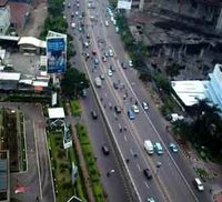 Lalin Jakarta Saat Demo 28 Januari