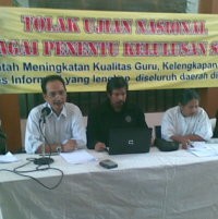 UN Tetap Dilaksanakan, Simbol Kegagalan Perbaikan Pendidikan