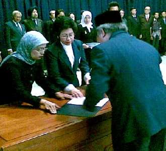 Akhmaloka Dilantik Jadi Rektor ITB 